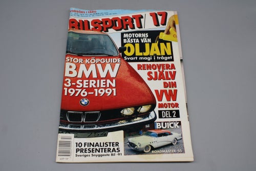 Bilsport Nr 17 1991