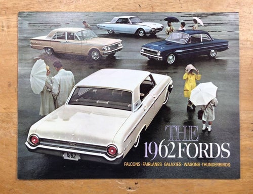 Försäljningsbroschyr The 1962 Fords