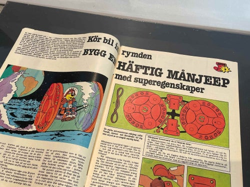 JIPPO tidning nr 9 1977 - Pyssel Reportage serietidning