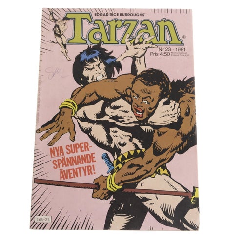 Tarzan - 1981 - NR 23 - Superstar: Floyd Patterson