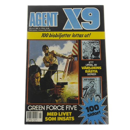 Agent X9 - 1987 - NR 8 - Green Force Five