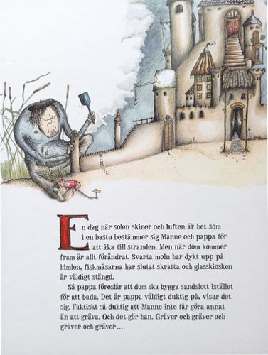 Manne gräver ett hål, Kalle Carmback, 2015
