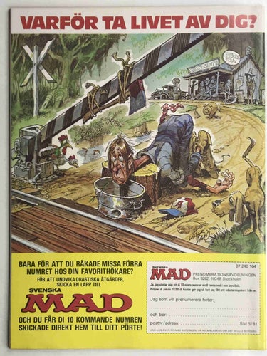MAD - 1981:5 FN-VF med stryk-på-bild