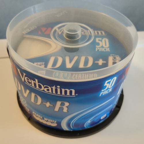 Verbatim DVD+R 8x Pearl White – 42 st