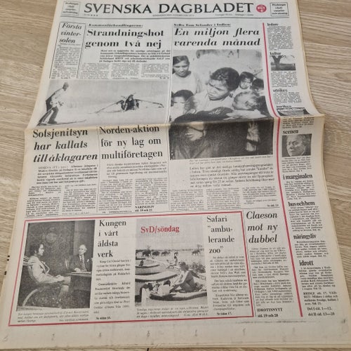 Svenska Dagbladet Söndagen den 10 Februari 1974