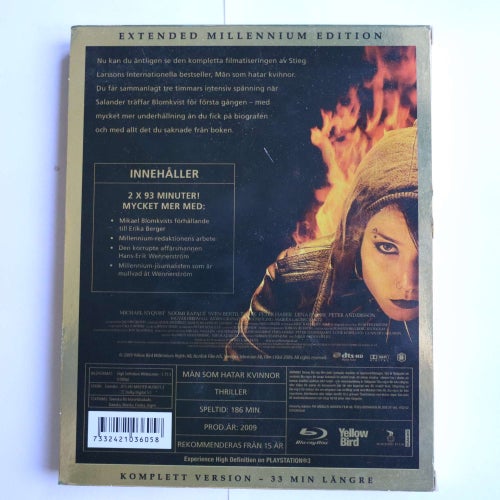 MÄN SOM HATAR KVINNOR - EXTENDED (35991)