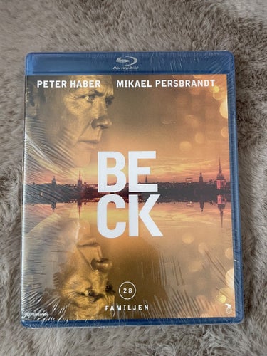 Beck 28 Familjen Blu-ray Peter Haber Mikael Persbrandt - Ny Inplastad Fint Skick