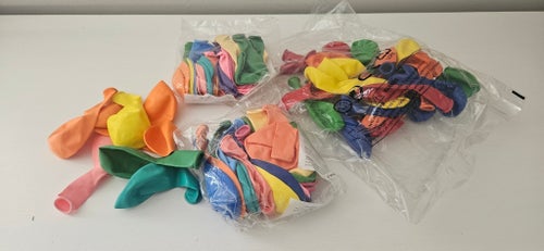 Ballonger i olika färger - storpack