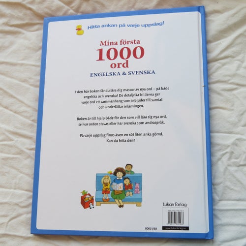 Mina första 1000 ord Engelska & Svenska av Stephen Cartwright