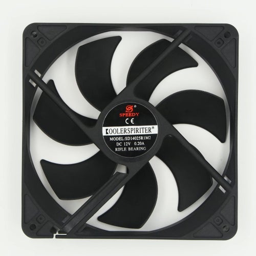 140mm Speedy Cooler Spiriter® för Serverrack, 78,2 CFM, 12V / 0,2A 2-pin