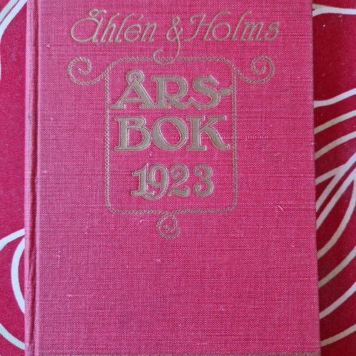 Kalender Årsbok Åhlén & Holm 1923