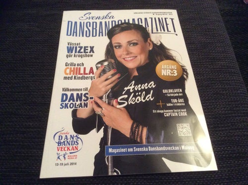 Svenska Dansbandsmagazinet 2014 Dansbandsveckan i Malung Wizex,Anna Sköld