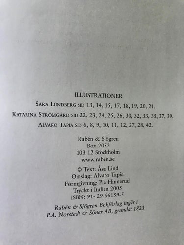 ABRAKADABRA Magiska mästare, mystiska krafter och mäktiga ord Åsa Lind 2005