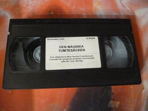 DEN MAGISKA TOMTESÄCKEN, VHS, FILM