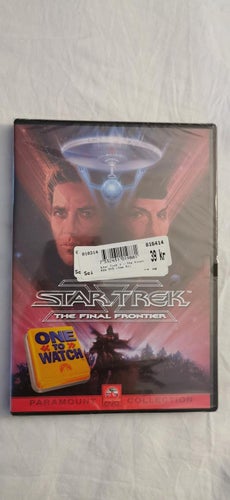 DVD-film: Star Trek - The final frontier (Paramount Collection) (NY, INPLASTAD!)