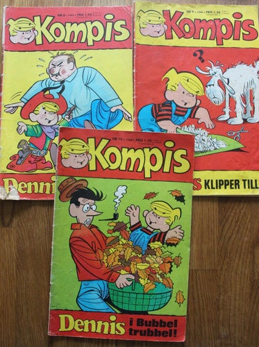 DENNIS Kompis 1969 3 ST