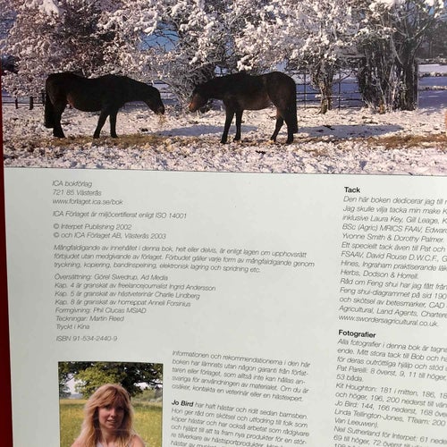 SKÖT OM DIN HÄST PÅ ETT NATURLIGT SÄTT Jo Bird 2003