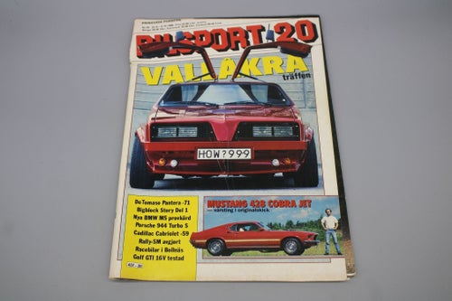 Bilsport Nr 20 1988