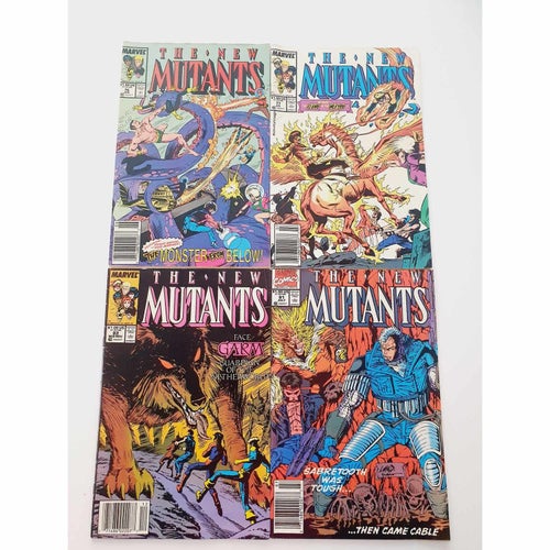The New Mutants. Nr 76, 77, 82 och 91