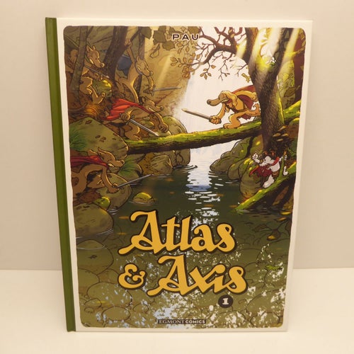 Atlas & Axis nr 1 Hårdpärm Egmont Comics 2021 Nyskick