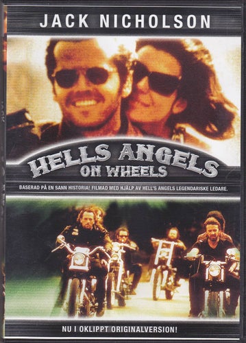 DVD / Hells Angels on Wheels / Jack Nicholson, Sabrina Scharf / Fint skick
