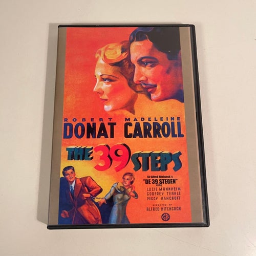 DVD - the 39 steps / de 39 stegen. 1935! Alfred Hitchcock. Thriller