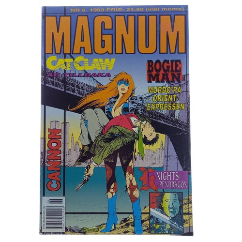 Magnum comics - 1993 - NR 6 - Bogieman | Cannon | Knights of Pendragon