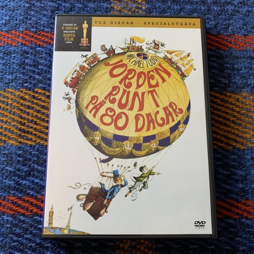 Jorden runt på 80 dagar / Around the World in 80 Days | DVD | 1956 Jules Verne