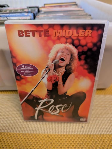 BETTE MIDDLER ÄR ROSE (1979) SVENSK UTGÅVA.