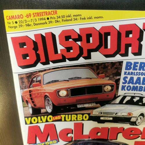 Bilsport 5, 1994