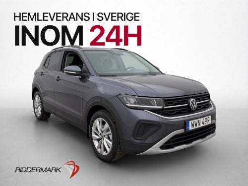 Volkswagen T-Cross 1.0 TSI 95hk Life Cockpit CarPlay