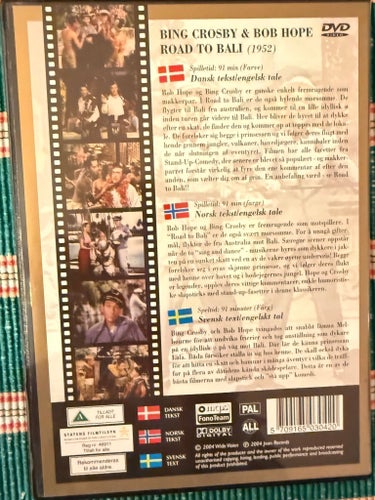 Bing Crosby & Bob Hope - Road To Bali - The Golden Collection DVD