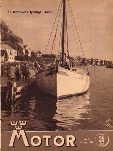 Motor 1943-32 Värnersborg Bildreportage..Lidköping