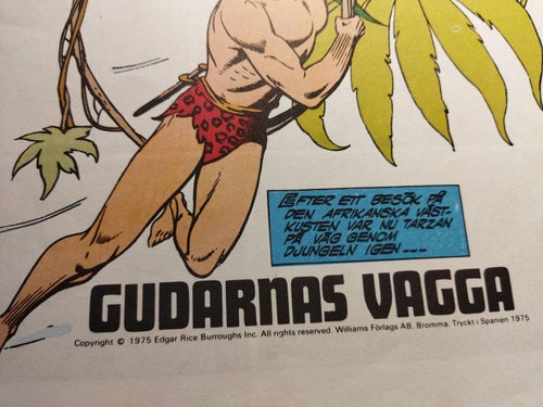 Tarzan presentalbum 1976. Fine plus