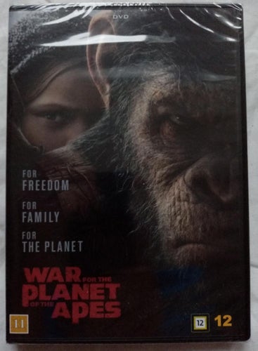 War for the Planet of the Apes - DVD - Inplastad