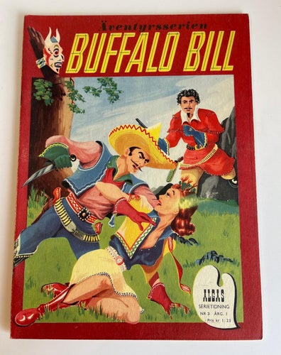 Äventyrsserien , Algas , BUFFALO BILL - Nr 3 , 1947