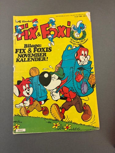 Fix & Foxi nr 21 1980