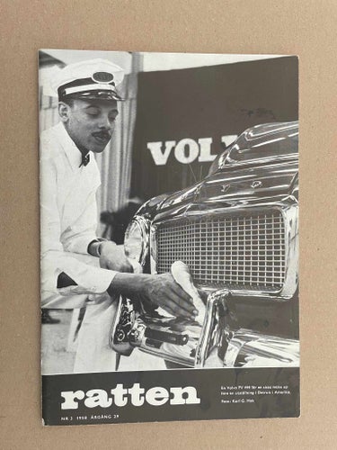 VOLVO Tidning Ratten 1958 Nr. 3
