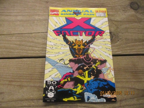 X-Factor Annual Kings Of Pain Part 4 No 6-1991
