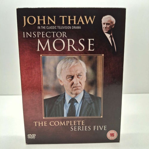 Inspector Morse Säsong 5 - Region 2, DVD-Box, Ingen Svensk text, Fint skick