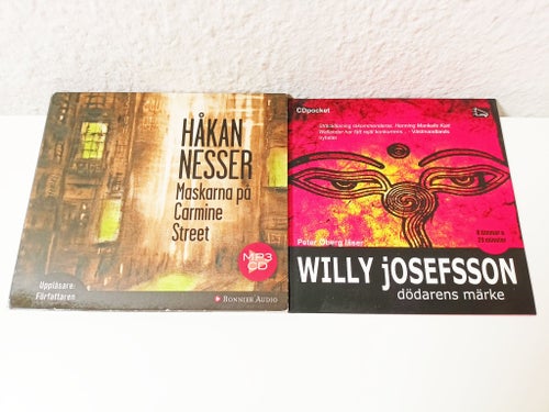 2st MP3 Ljudböcker Nesser & Josefsson Maskarna På Carmine Street mfl