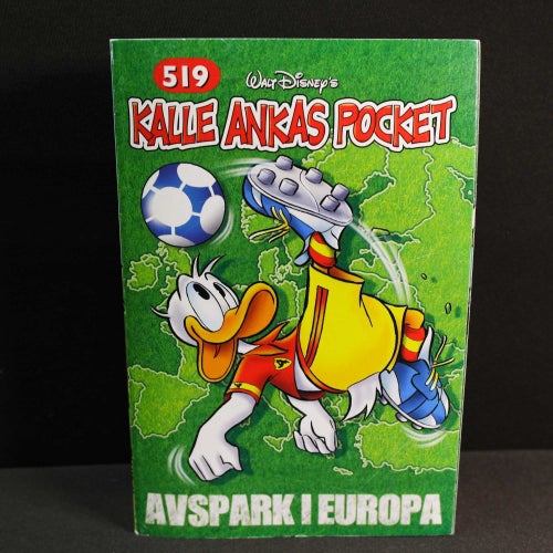 Kalle Ankas pocket NR 519 - Avspark i Europa