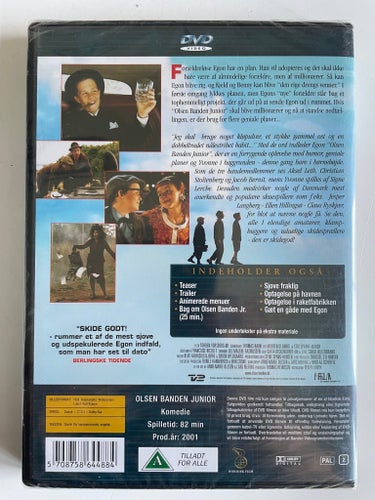 Olsen Banden Junior (DVD). Fabriksforseglet