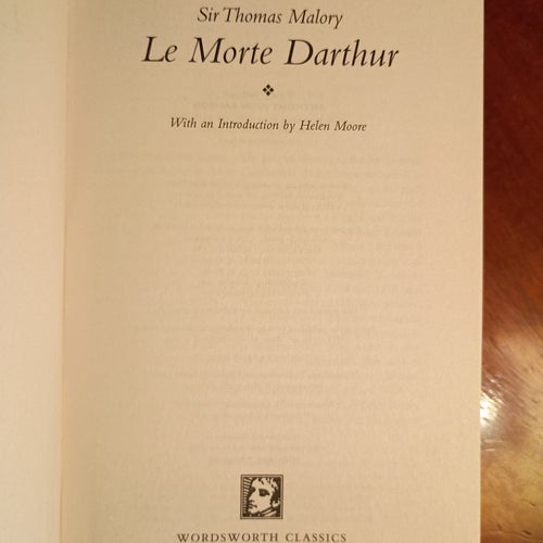Le Morte Darthur av Sir Thomas Malory, 1996