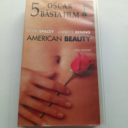 American Beauty – VHS (1999, Oscarvinnare, sv. text)