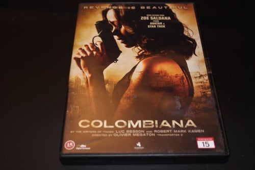 DVD-film: Colombiana (Zoe Saldana)