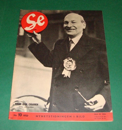 SE nr 10 1950 - Attlee, Lidköping, Främlingslegione, Altonen m.m.
