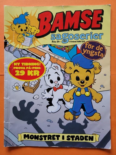 Bamse sagoserier - Monstret i staden