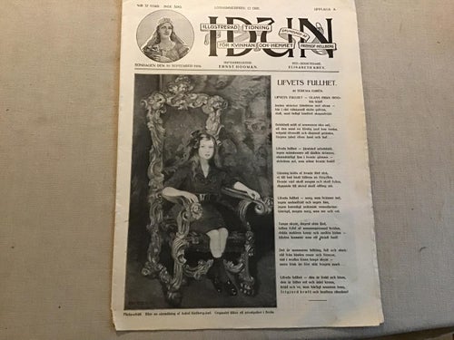 IDUN NR 37 1916 LINGATAN I BOHUSLÄN.BORGHOLM 100 ÅRSJUBILEUM