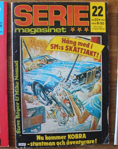 SERIEMAGASINET 1983 NR 22